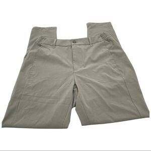 Zyia Active Charcoal Cool Chinos Travel Pants Men's Gray MEDIUM (read descrip)